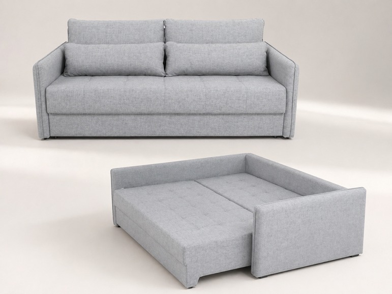 Sofá-cama confortável e elegante